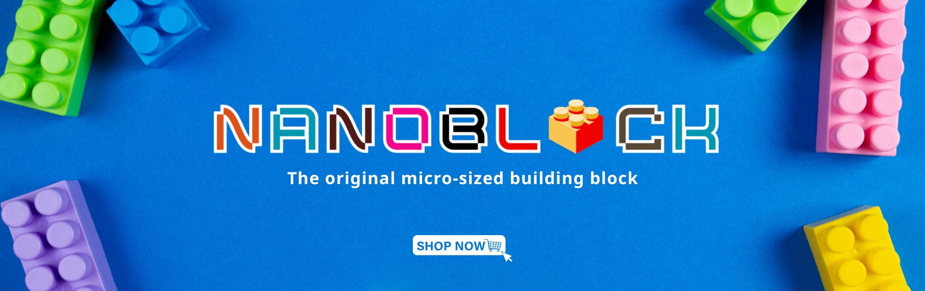 Nanoblock banner - Nanoblock Store
