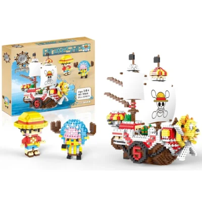 One Piece Thousand Sunny Building Blocks