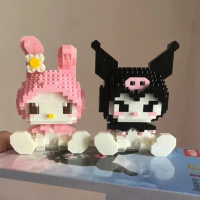 Disney Stitch LinaBell Hello Kitty Building Blocks