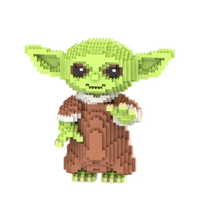 Star Wars Yoda  Anime Master Baby Yoda Bricks Figures Building Blocks