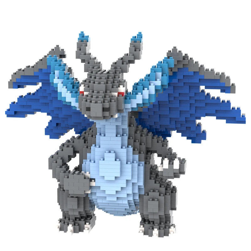 Pokemon Mega Charizard Building Blocks