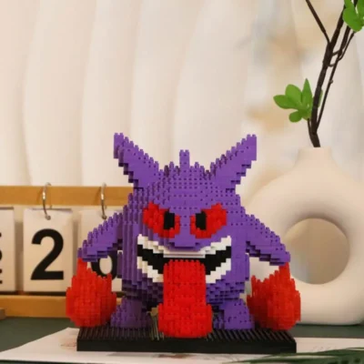 Gengar Figure Micro Building Blocks for Kid Christmas Gift