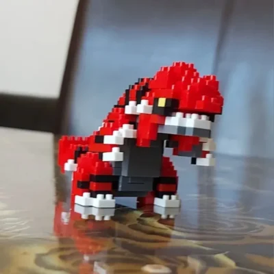 Pokemon Nanoblock Kyogre Groudon Rayquaza Building Blocks