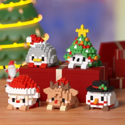 Miniso Christimas Toys Micro Building Blocks