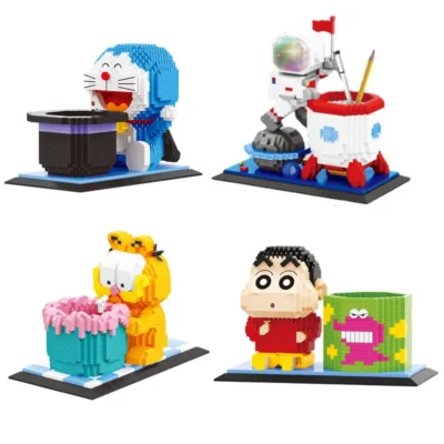 Balody Pen Container Losto Garfield Assembled Building Blocks