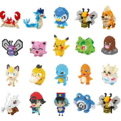 Pokemon 81 Style Pokemon Blocks Building Blocks Building Blocks